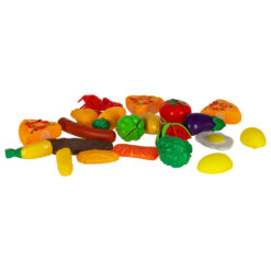 Lõbus köögiviljade ja puuviljade mängukomplekt Soodukas.Com