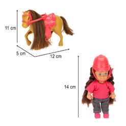 Kingiidee 3+ lapsele, hobuse ja nuku komplekt
