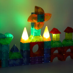 Valgustusega magnetklotside komplekt Soodukas.Com