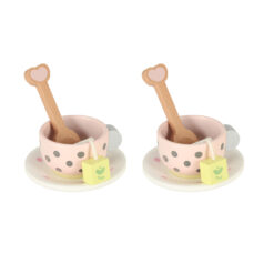 Puidust tee- ja kohviserviis lastele Soodukas.Com
