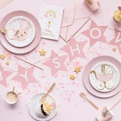 Baby shower roosa bänner – Soodukas.Com Baby shower roosa bänner Soodukas.Com