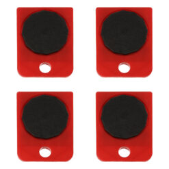 Libisemisvastase matiga rullikud stabiilseks liigutamiseks