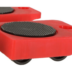 360 kraadi pöörlevad rullikud sujuvaks manööverdamiseks