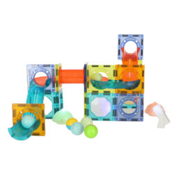 49-osaline magnetklotside komplekt 2D ja 3D ehituseks