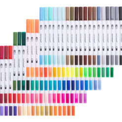 Alternative view of Kahepoolsete viltpliiatsite komplekt