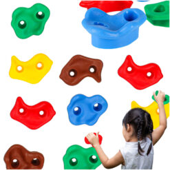 Värvilised ronimiskivid lastele