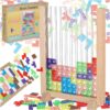 Lauamäng Tetris – laste loogikamäng klotsidega