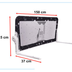 Voodibarjäär must 150 cm – Soodukas.Com Voodibarjäär must 150 cm Soodukas.Com
