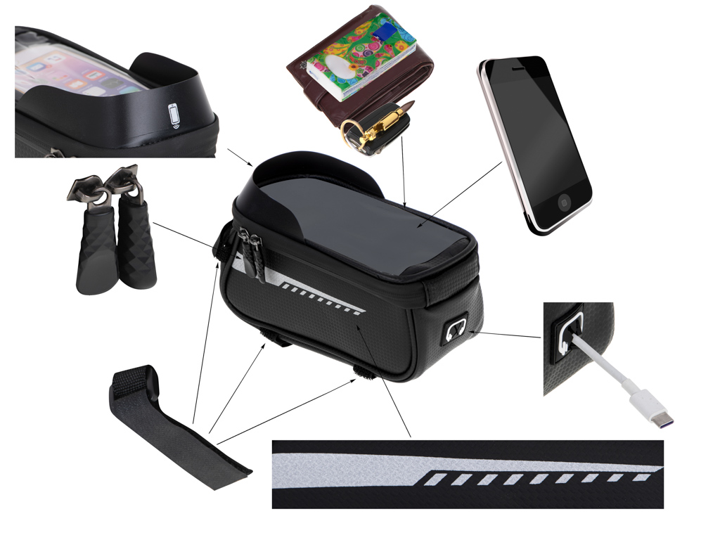 Veekindel jalgrattakott telefonihoidjaga – Soodukas.Com Veekindel jalgrattakott telefonihoidjaga - Image 5