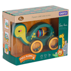 Järelveetav puidust kilpkonn Soodukas.Com