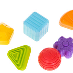 Peenmotoorikat treeniv kuubik ja kujundiklotside komplekt