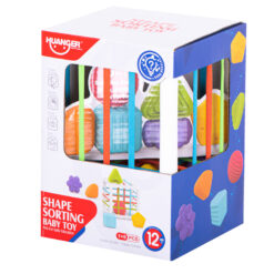 Peenmotoorikat treeniv kuubik ja kujundiklotside komplekt