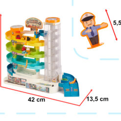 Mitmetasandiline parkimismaja mängukomplekt Soodukas.Com