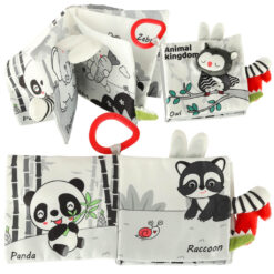 Loomade sabadega pehme sensoorne raamat