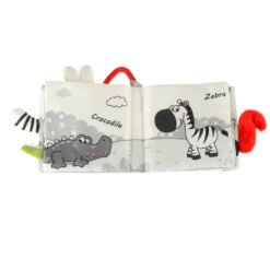 Loomade sabadega pehme sensoorne raamat Soodukas.Com