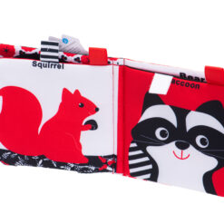 Alternative view of Sensoorne beebiraamat kontrastmustriga