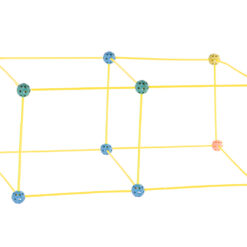 Kõrs-konstruktor torude ja ühenduskuulidega komplekt