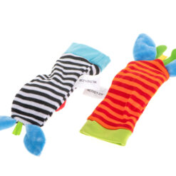 Värvilised beebisokid kõristiga Soodukas.Com