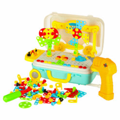 Erksavärvilised kruvid ja klotsid