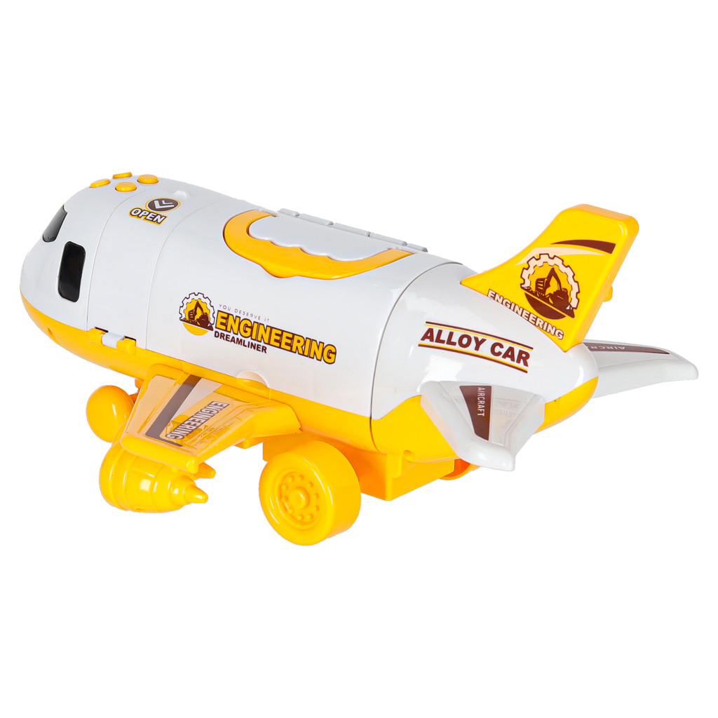 Heli- ja valgusefektidega transpordilennk + ehitusmasinad ja lisad – Soodukas.Com Mänguasi ehitusplatsil