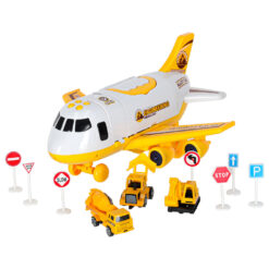 Heli- ja valgusefektidega transpordilennk + ehitusmasinad ja lisad – Soodukas.Com Ehitusmasinate komplekt