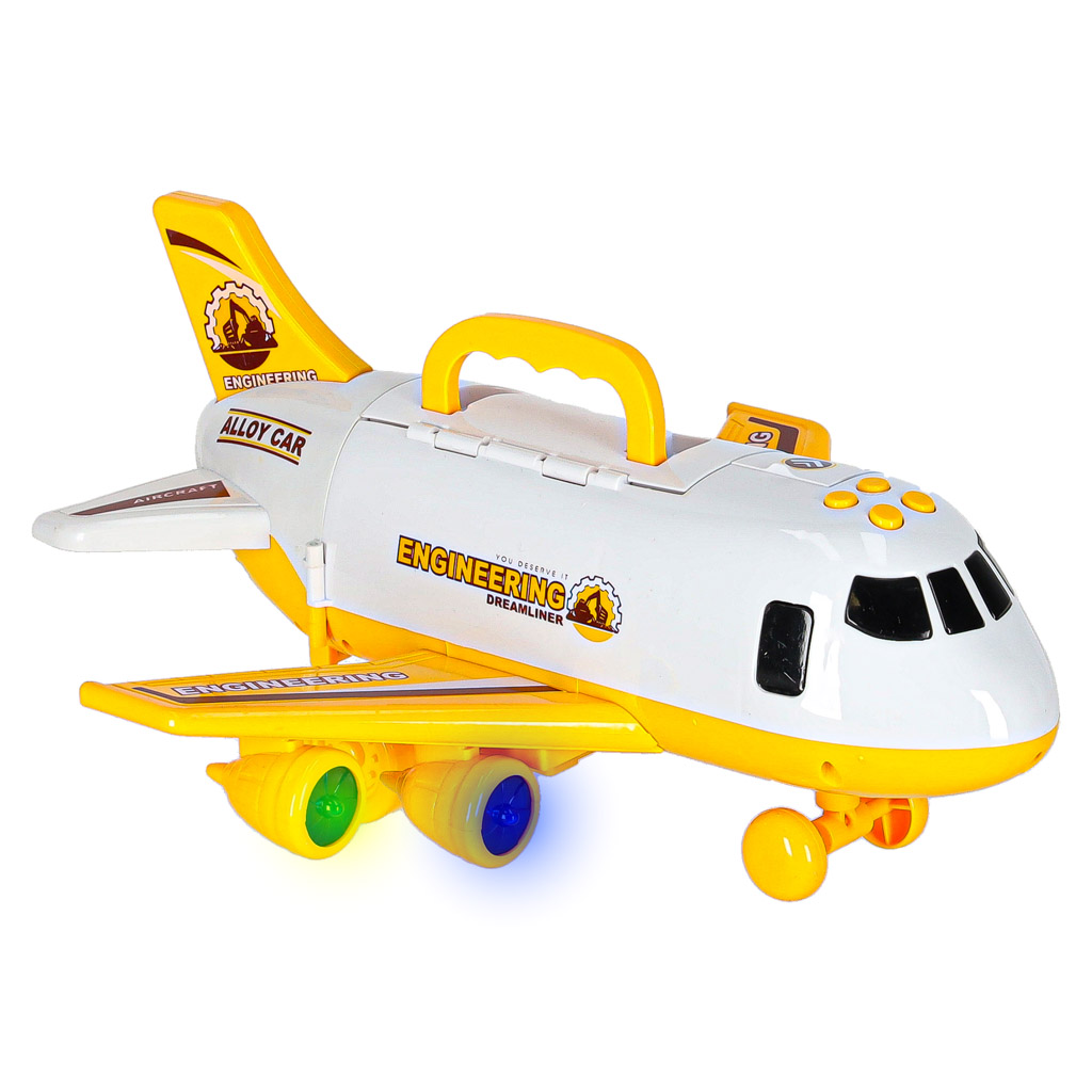 Heli- ja valgusefektidega transpordilennk + ehitusmasinad ja lisad – Soodukas.Com Ehitusmasinate komplekt