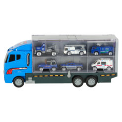 6 metallist politseisõidukit