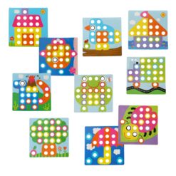 Loov mosaiigimäng arendab peenmotoorikat ja täpsust