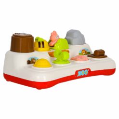 Interaktiivne pop-up loomade mäng – Soodukas.Com Väikelapse arendav mäng vajutamise ja keeramisega