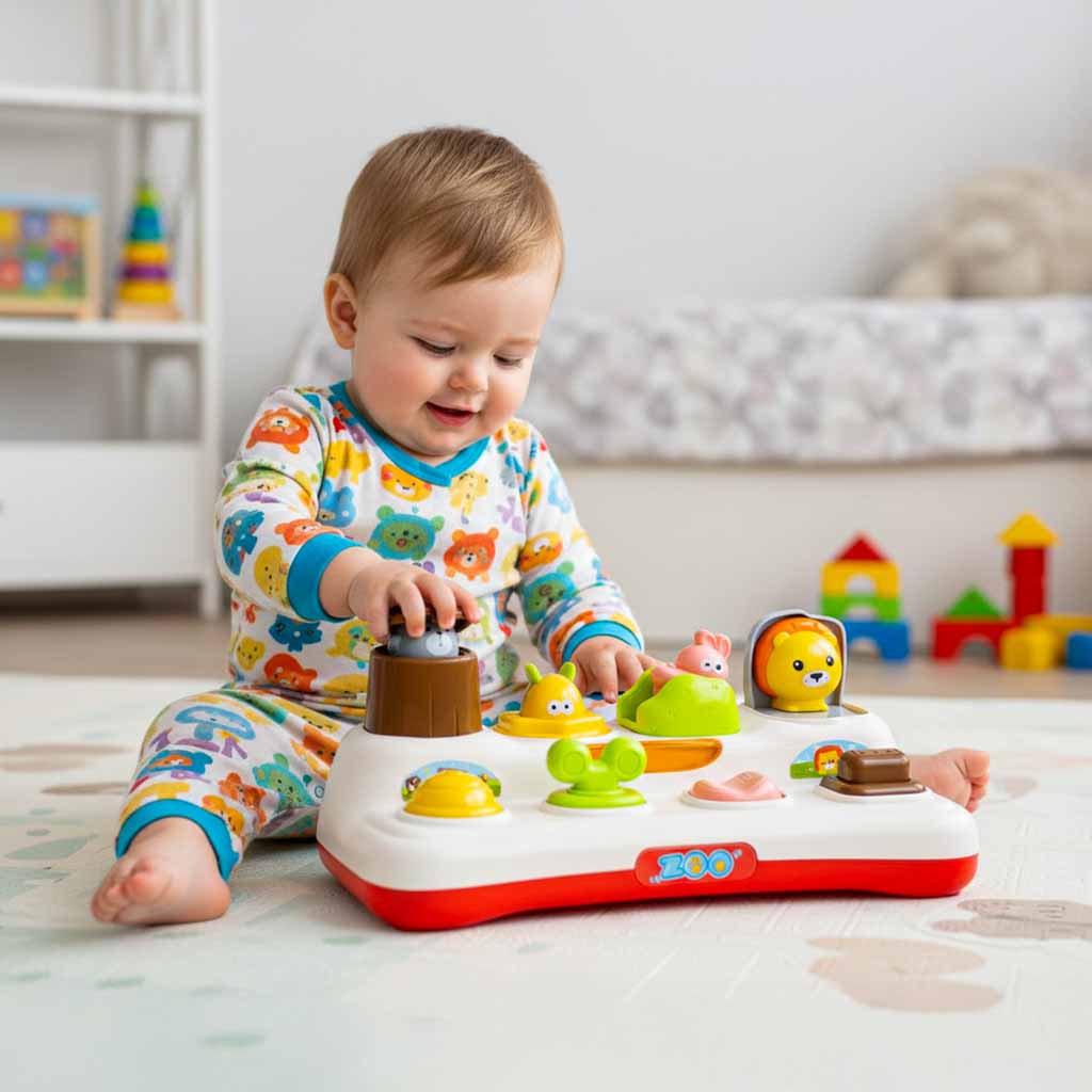 Interaktiivne pop-up loomade mäng – Soodukas.Com Värvilised loomad hüppavad akendest välja mängides