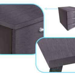 Kleepkile / mööblikile 1,52 x 30m, metallik-harjatud graifiit-hall – Soodukas.Com Metallik harjatud grafiit-hall mööblikile suurele pinnale