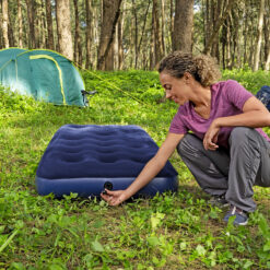 Üheinimese täispuhutav veluurmadrats Soodukas.Com