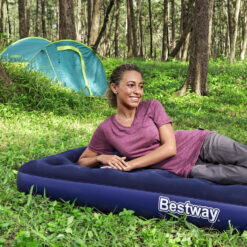 Üheinimese täispuhutav veluurmadrats Soodukas.Com