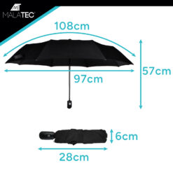 Automaatne tuulekindel vihmavari Soodukas.Com