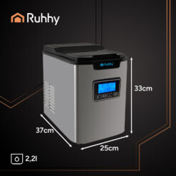 Jääkuubikumasin LCD ekraaniga 12kg / 24h Soodukas.Com