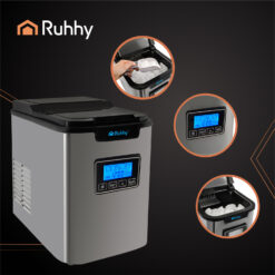 Alternative view of Jääkuubikumasin LCD ekraaniga 12kg / 24h