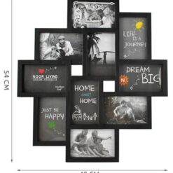 Kollaažpildiraam 10 fotole must Soodukas.Com