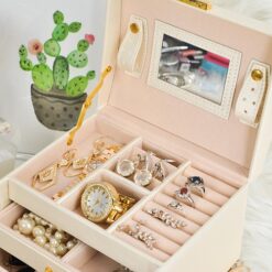 Lukustatav ehtekarp peegli ja sahtlitega Soodukas.Com