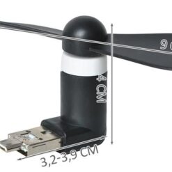 Mikro-USB ja USB mini ventilaator Soodukas.Com