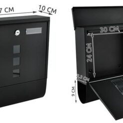 Must postkast ajalehetoruga Soodukas.Com