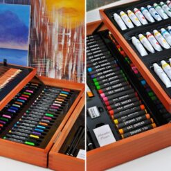 Kunstikomplekt kohvris 177 osa Soodukas.Com