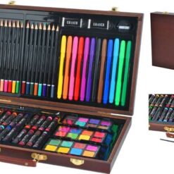 Kunstikomplekt kohvris 81 osa Soodukas.Com