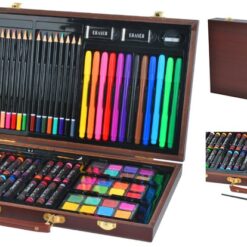 Kunstikomplekt kohvris 81 osa Soodukas.Com