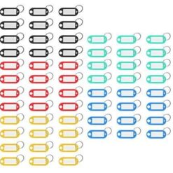 Värvilised võtmetähised 100tk Soodukas.Com