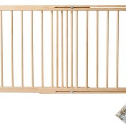 Reguleeritav puidust turvavärav 72–122 cm