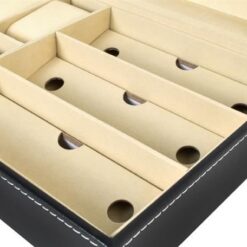 Lukustatav kellade ja prillide hoiukarp Soodukas.Com