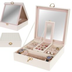 Valge lukustatav ehtekarp