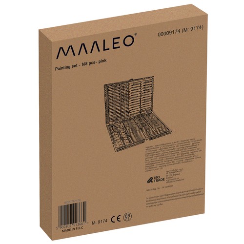 168-osaline kunstikomplekt kohvris – Soodukas.Com 168-osaline kunstikomplekt kohvris - Image 14