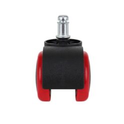 Punased kummist kontoritooli rattad Soodukas.Com