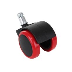 Punased kummist kontoritooli rattad Soodukas.Com